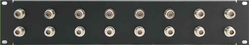 PPE16-NB<br>2RU 16 Port N Bulkhead Patch Panel