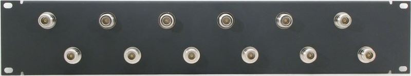 PPE212-NB<br>2RU 12 Port N Bulkhead Patch Panel