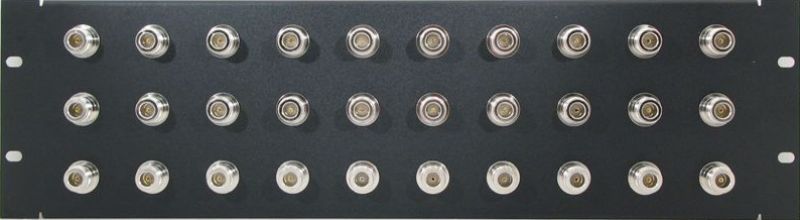 PPE30-NB<br>3RU 30 Port N Bulkhead Patch Panel